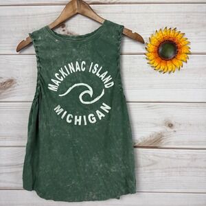 Mackinac Island Michigan Tank Top Women's size Large